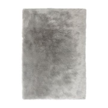 Covor Flair Rugs Sheepskin, 160 x 230 cm, gri