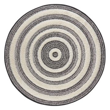 Covor Mint Rugs Handira Circle, ⌀ 160 cm, gri - alb