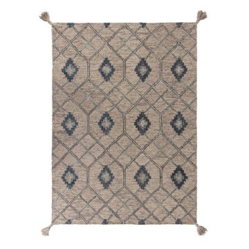 Covor din lână Flair Rugs Diego, 120x170 cm, gri ieftin