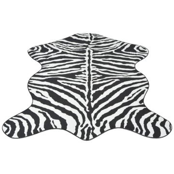 vidaXL Covor decupat cu imprimeu zebră, 150 x 220 cm