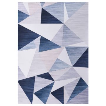 vidaXL Covor cu imprimeu, multicolor, 140 x 200 cm, material textil