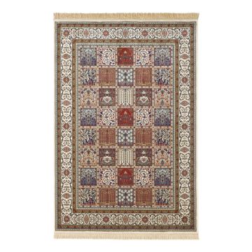 Covor din viscoză Mint Rugs Majestic Precious, 70 x 140 cm, crem