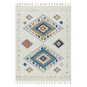 Covor Asiatic Carpets Rhombus, 160 x 230 cm, bej ieftin