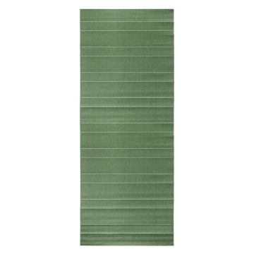 Covor adecvat interior/exterior Hanse Home Sunshine, 80x200 cm, verde