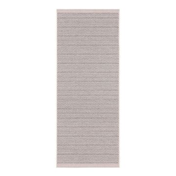 Covor adecvat pentru exterior NORTHRUGS Runna, 70 x 200 cm, gri - bej