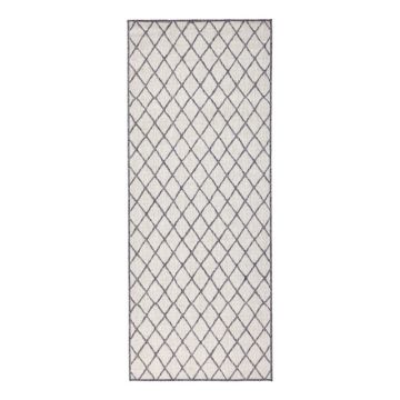 Covor adecvat pentru exterior NORTHRUGS Malaga, 80 x 250 cm, gri - crem