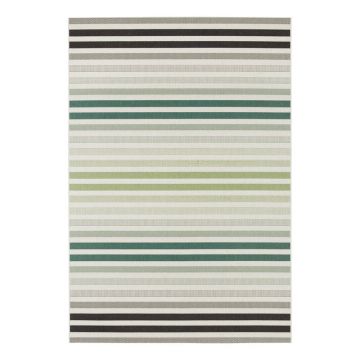Covor de exterior NORTHRUGS Paros, 80 x 150 cm, verde - gri