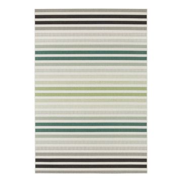 Covor de exterior NORTHRUGS Paros, 80 x 150 cm, verde - gri