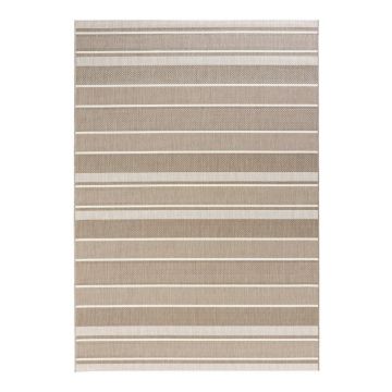 Covor de exterior NORTHRUGS Strap, 80 x 150 cm, bej