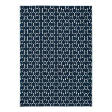 Covor pentru exterior Universal Clhoe, 80 x 150 cm, albastru
