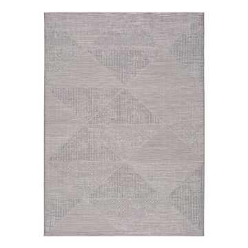 Covor pentru exterior Universal Macao Grey Wonder, 133 x 190 cm, gri