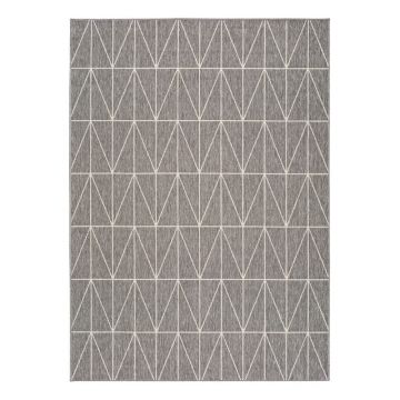 Covor pentru exterior Universal Nicol Casseto, 150 x 80 cm, gri