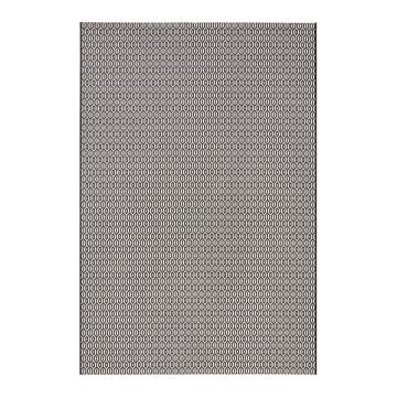 Covor adecvat interior/exterior NORTHRUGS Meadow, 160 x 230 cm, alb-negru