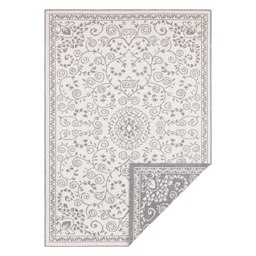 Covor adecvat pentru exterior NORTHRUGS Leyte, 80 x 150 cm, gri-crem