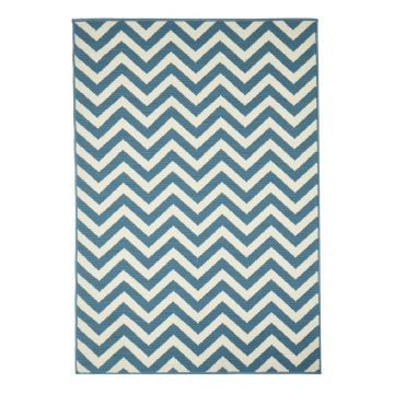 Covor adecvat pentru exterior Floorita Waves, 160 x 230 cm, albastru deschis