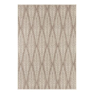 Covor de exterior NORTHRUGS Pella, 200 x 290 cm, maro - bej