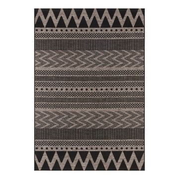 Covor de exterior NORTHRUGS Sidon, 200 x 290 cm, bej - negru