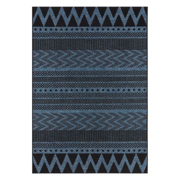 Covor de exterior NORTHRUGS Sidon, 70 x 140 cm, albastru închis