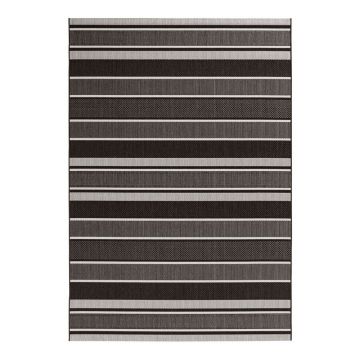 Covor de exterior NORTHRUGS Strap, 160 x 230 cm, negru