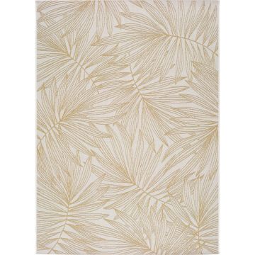 Covor de exterior Universal Hibis Leaf, 160 x 230 cm, bej