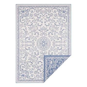 Covor adecvat pentru exterior NORTHRUGS Leyte, 120 x 170 cm, albastru-crem