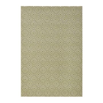 Covor de exterior NORTHRUGS Karo, 160 x 230 cm, verde