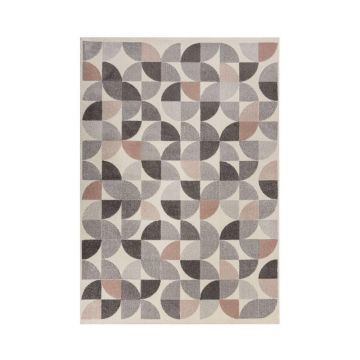 Covor Flair Rugs Alcazar, 160 x 230 cm, gri - roz