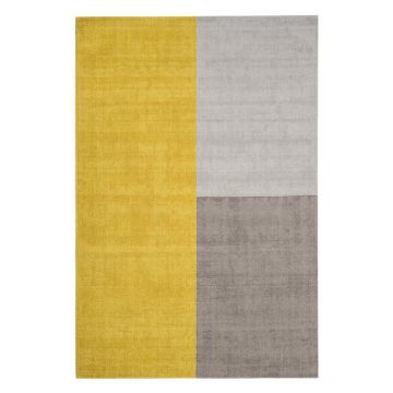 Covor Asiatic Carpets Blox, 160 x 230 cm, galben-gri ieftin