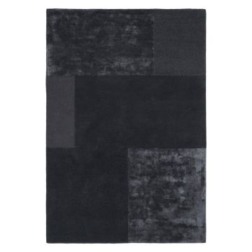 Covor Asiatic Carpets Tate Tonal Textures, 160 x 230 cm, antracit