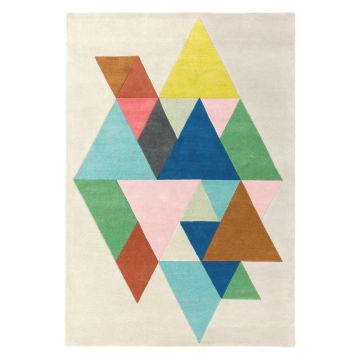 Covor Asiatic Carpets Triangle Multi, 160 x 230 cm ieftin