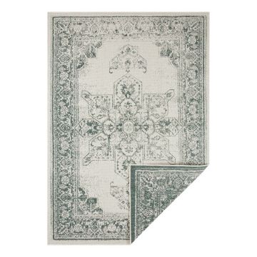 Covor adecvat pentru exterior NORTHRUGS Borbon, 200 x 290 cm, verde-crem