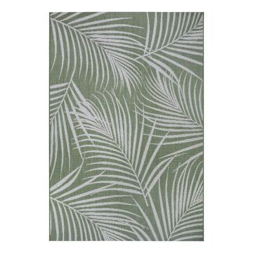 Covor exterior Ragami Flora, 120 x 170 cm, verde