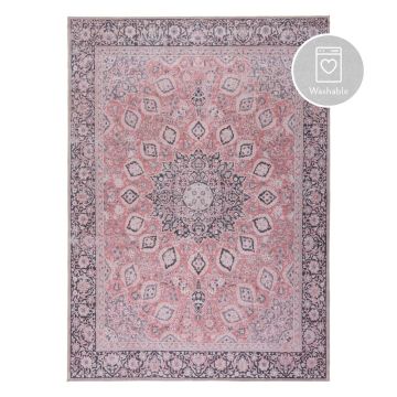 Covor roz lavabil 120x170 cm FOLD Somerton – Flair Rugs