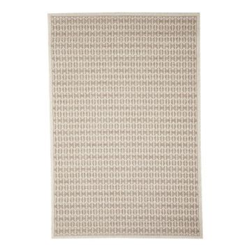 Covor adecvat pentru exterior Floorita Stuoia Mink, 130 x 190 cm, maro deschis