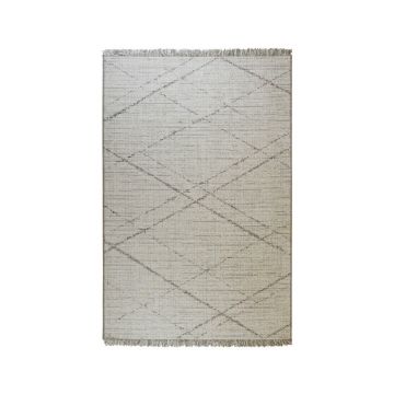 Covor potrivit pentru exterior Floorita Les Les Gipsy Cream, 130 x 190 cm, bej - gri