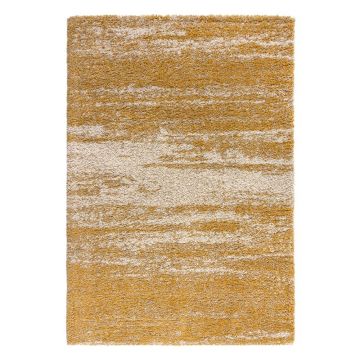 Covor Flair Rugs Reza, 80x150 cm, gri-galben