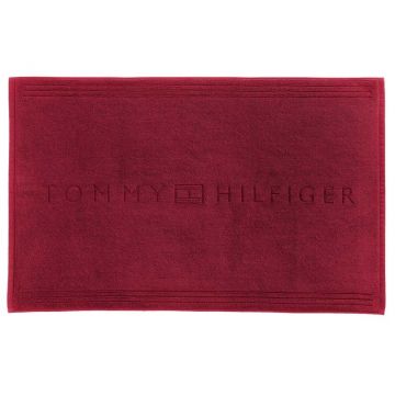 Covor de baie Tommy Hilfiger Plain 2 50x80cm Rosu