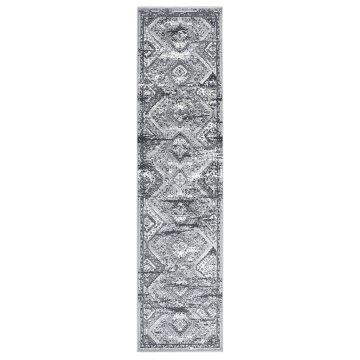 vidaXL Covor traversă, gri oriental, 60x200 cm, BCF