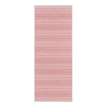 Covor adecvat pentru exterior NORTHRUGS Runna, 70 x 200 cm, roșu