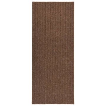 vidaXL Covor traversă de captare murdărie, bej, 100x250 cm