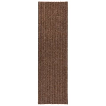 vidaXL Covor traversă de captare murdărie, bej, 100x350 cm