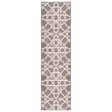 vidaXL Covor traversă, negru, 80x350 cm vidaXL Covor traversă, negru, 80x350 cm