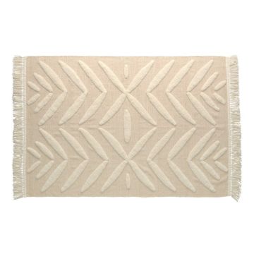 Covor de lână Kave Home Dethra, 140 x 200 cm, bej Covor de lână Kave Home Dethra, 140 x 200 cm, bej
