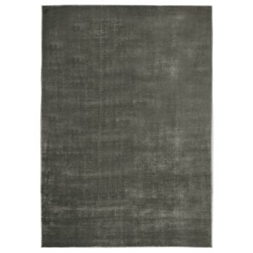 vidaXL Covor lavabil pliabil, gri taupe, 200x300 cm, poliester