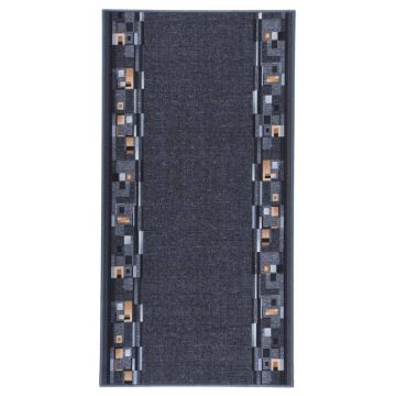 vidaXL Covor traversă, antracit, 100x200 cm, antiderapant vidaXL Covor traversă, antracit, 100x200 cm, antiderapant