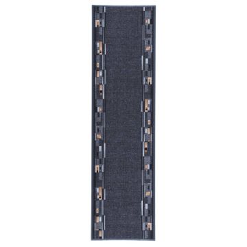 vidaXL Covor traversă, antracit, 80x300 cm, antiderapant vidaXL Covor traversă, antracit, 80x300 cm, antiderapant