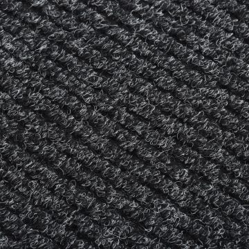 vidaXL Covor traversă de captare a murdăriei, antracit, 100x400 cm