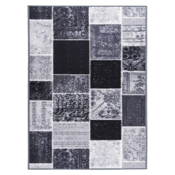 vidaXL Covor traversă, gri, 80x100 cm vidaXL Covor traversă, gri, 80x100 cm
