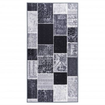 vidaXL Covor traversă, gri, 80x150 cm vidaXL Covor traversă, gri, 80x150 cm