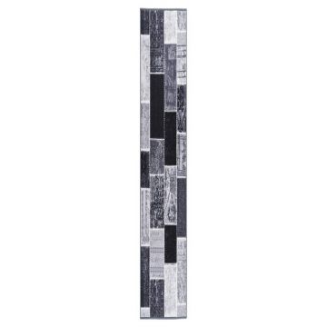 vidaXL Covor traversă, gri, 80x600 cm vidaXL Covor traversă, gri, 80x600 cm